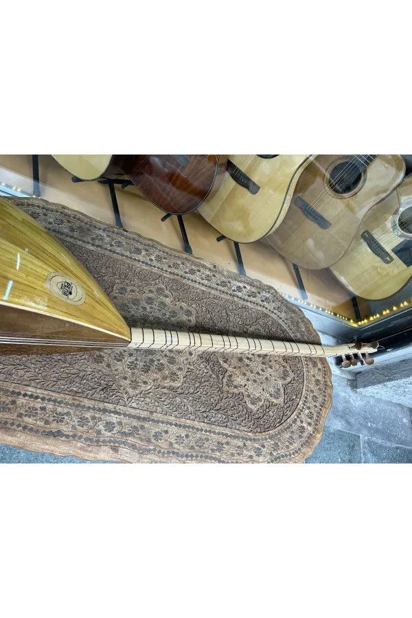 Saz Long Coll 42 Tekne | Instrument Traditionnel Turc | Qualité Supérieure